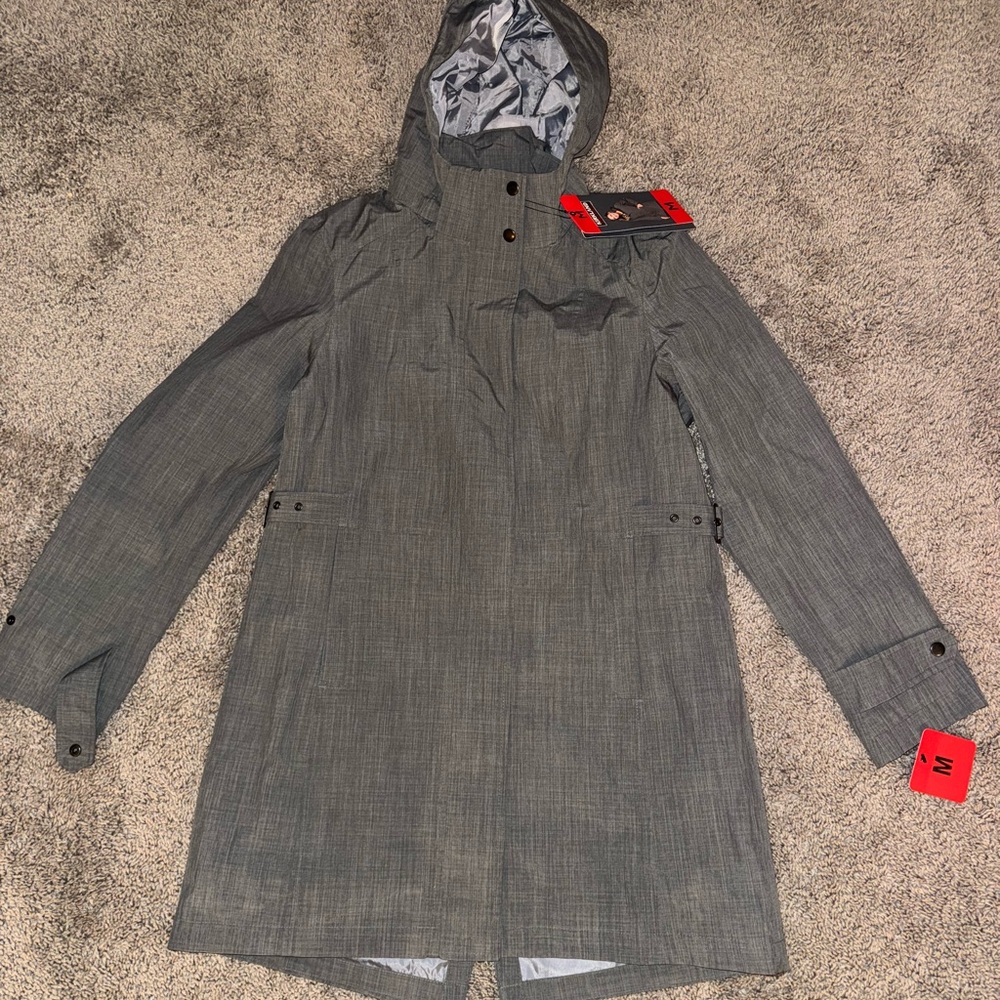 Kirkland Signature Charcoal Hooded Jacket